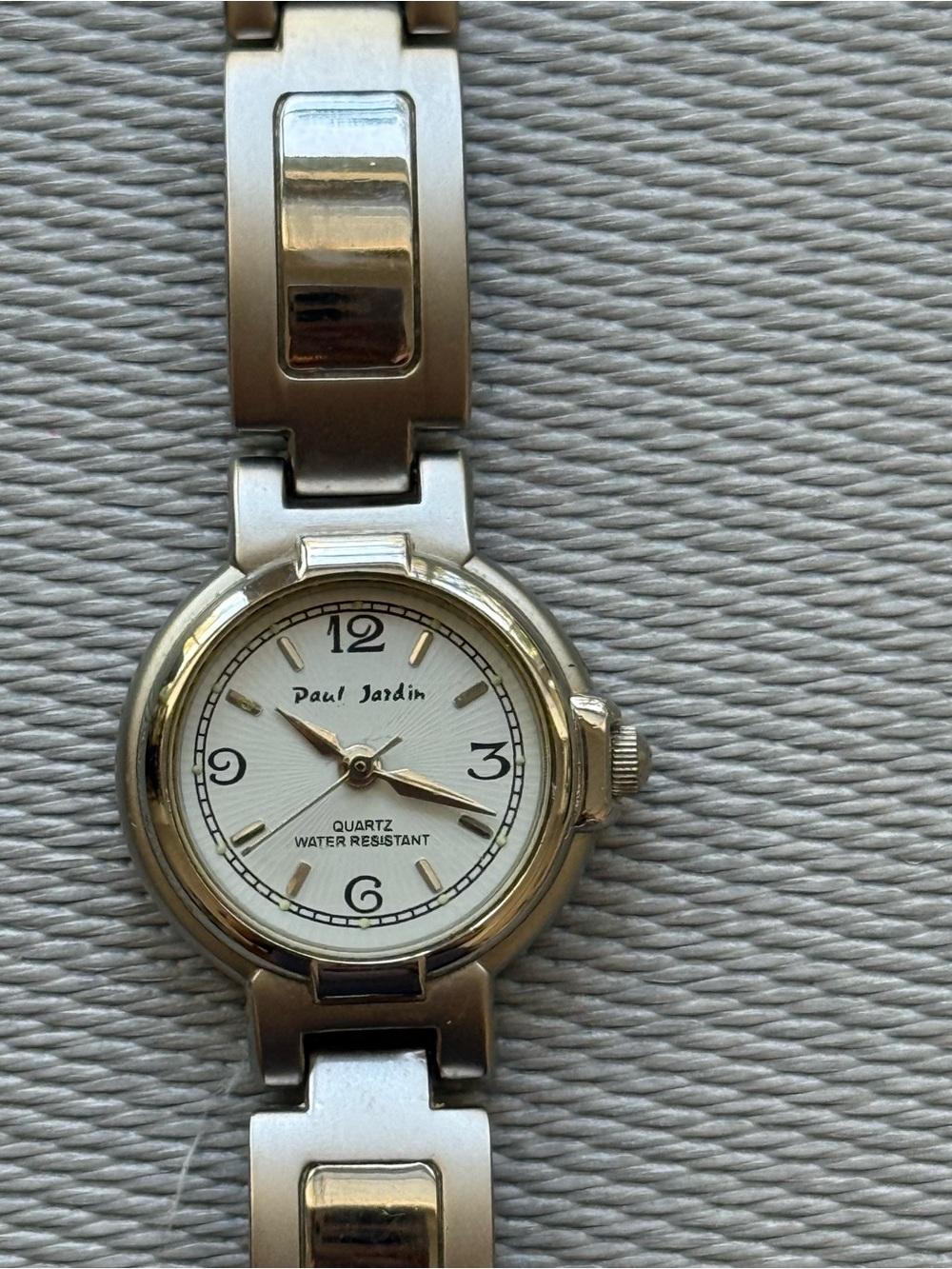 Paul Jardin Silver-Tone Women's Quartz Bracelet Watch